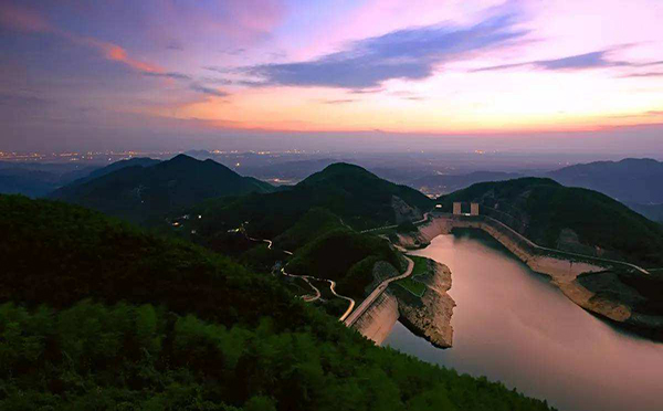 长沙黑麋峰水库图片